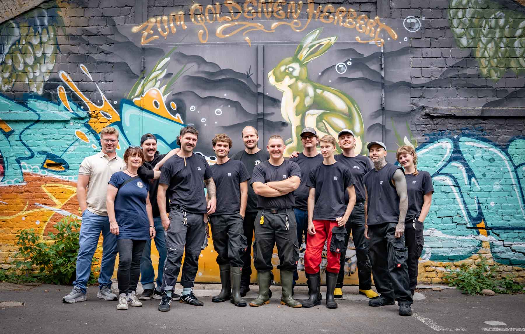 Das Team der Brauerei Lemke
